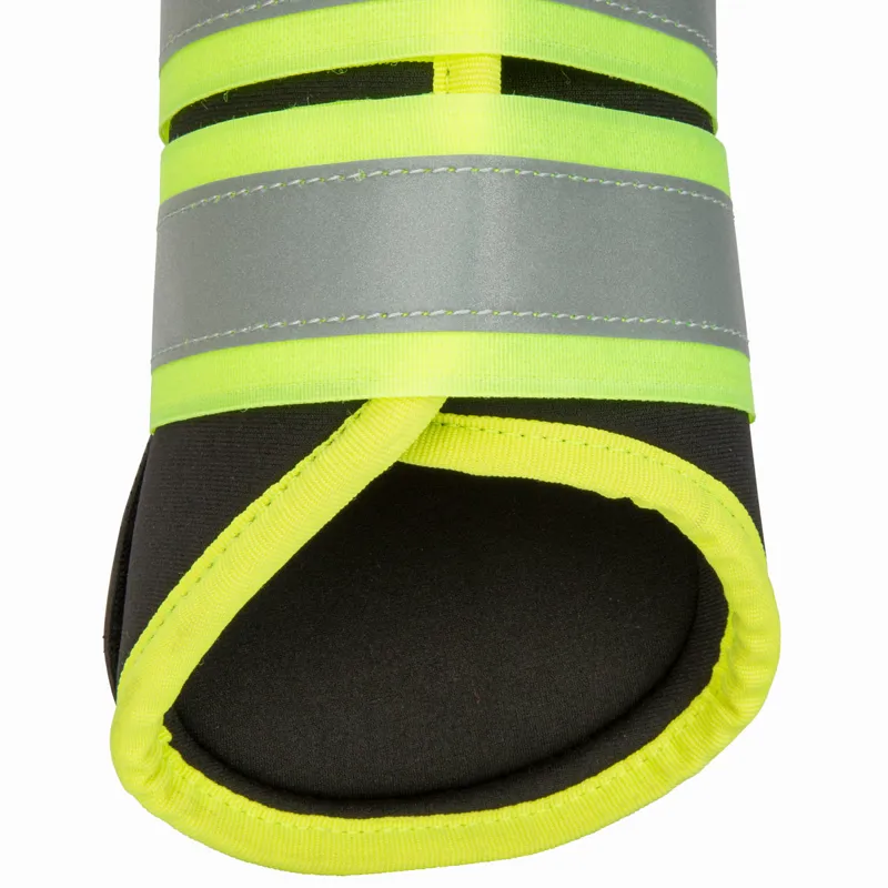 ARMA EQUI-FLECTOR Brushing Boots - Yellow-4