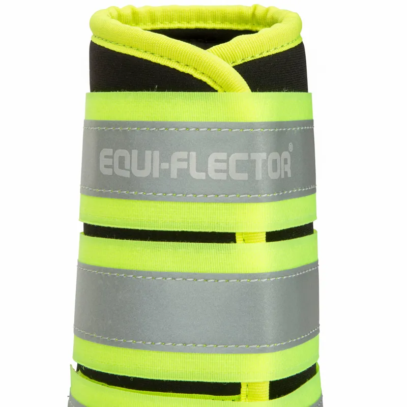 ARMA EQUI-FLECTOR Brushing Boots - Yellow-5