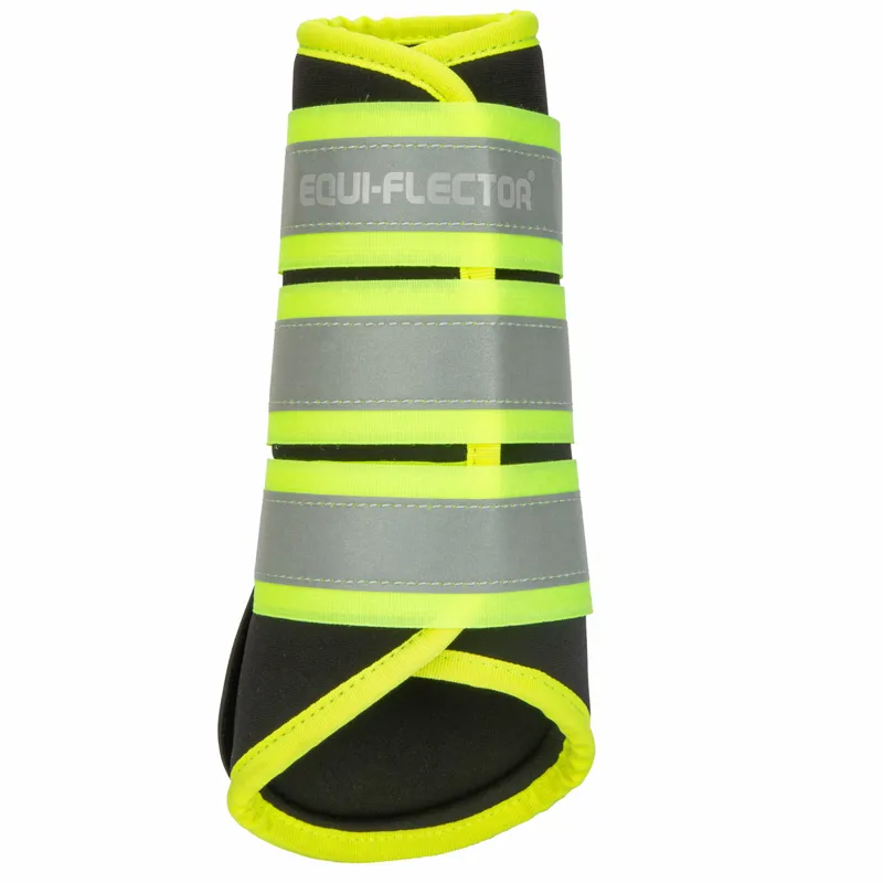 ARMA EQUI-FLECTOR Brushing Boots - Yellow-1