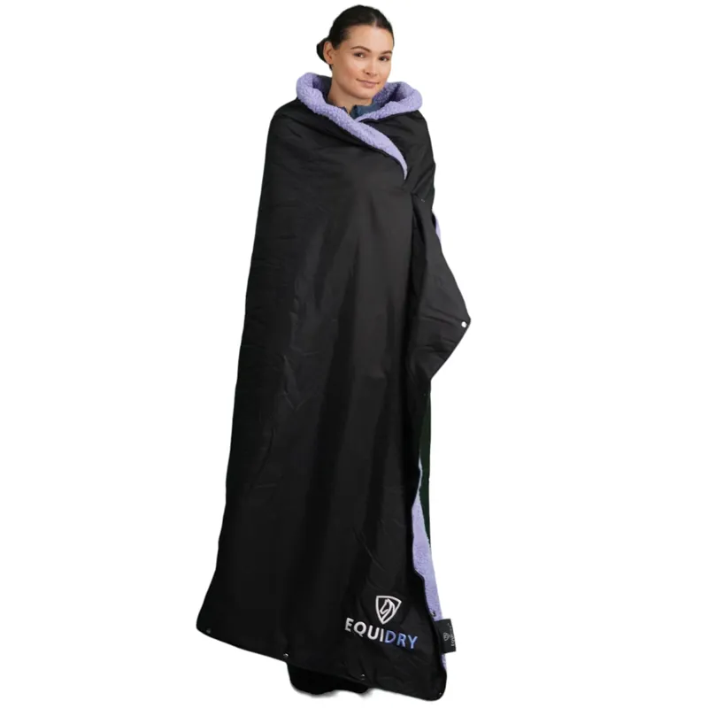 EQUIDRY EquiBlanket - Black/Lilac-1