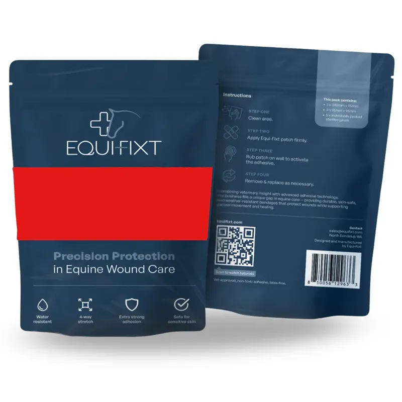 Equi-Fixt Precision Protection Adhesive Kit - Red