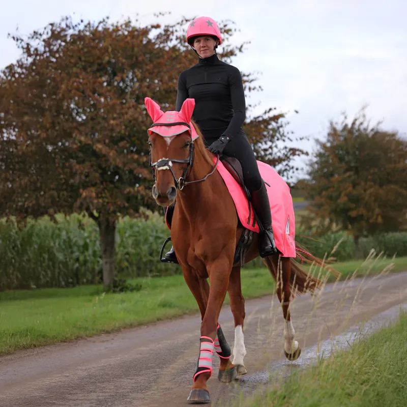 EQUI-FLECTOR Waterproof Exercise Sheet - Pink-2