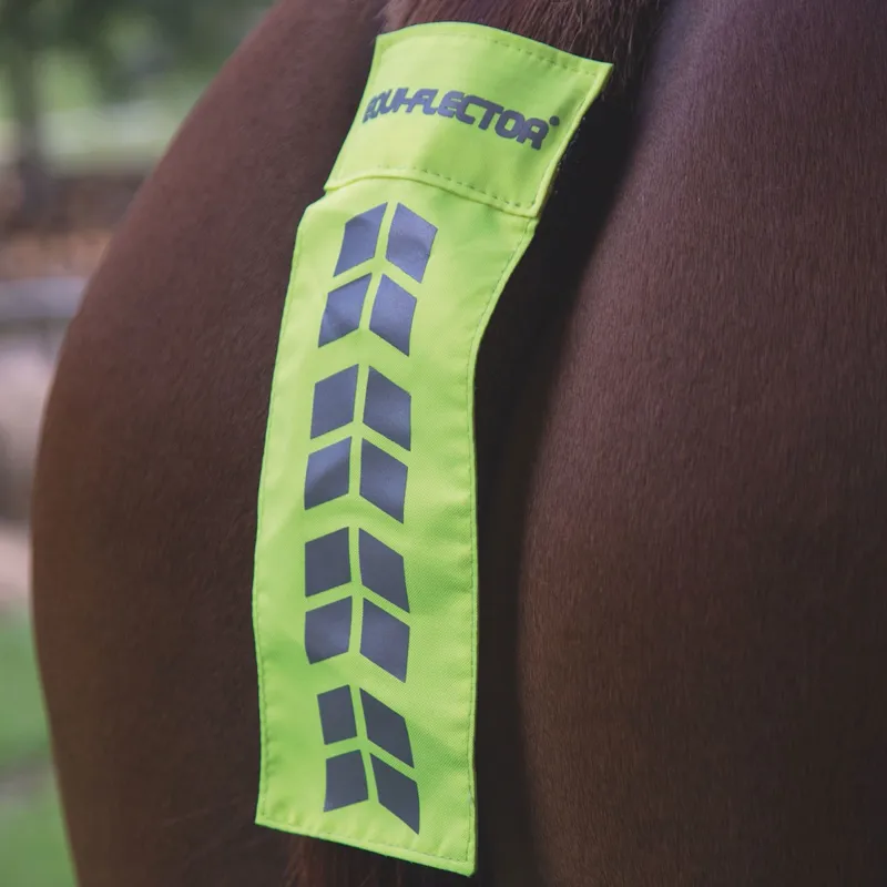 EQUI-FLECTOR Tail Strap - Yellow