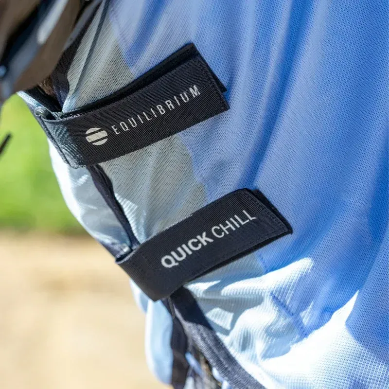 Equilibrium Quick Chill Standard Neck Cooling Rug - Blue-6