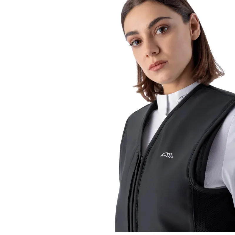 Equiline Belmove Unisex Air Jacket with Level 2 Back Protector - Black-6