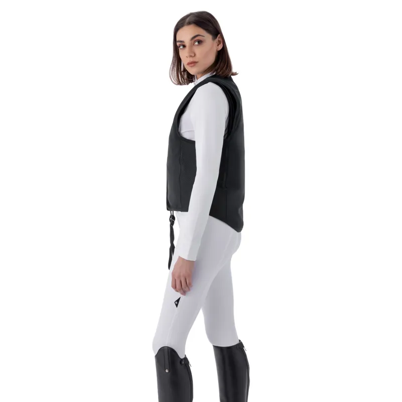 Equiline Belmove Strass Unisex Air Jacket with Level 2 Body Protector - Black-3