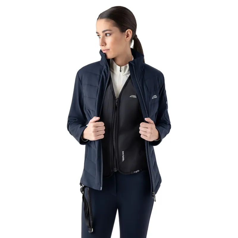 Equiline Entrec Womens Airbag-Compatible Softshell Jacket - Blue-1