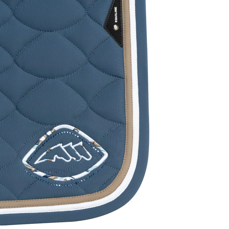 Equiline Eroc Jump Saddlecloth - Dark Denim-1