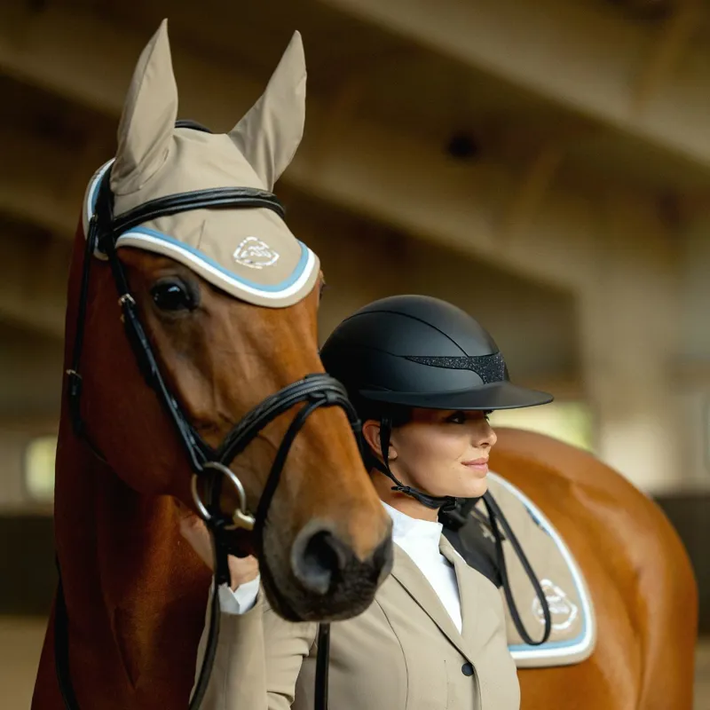 Equiline Eroc Tech Ear Net - Dune-2