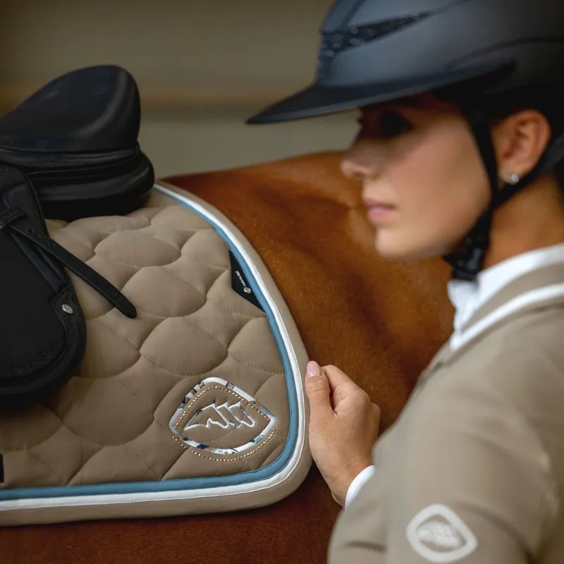 Equiline Eroc Jump Saddlecloth - Dune-3