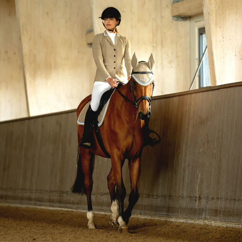 Equiline Eroc Tech Ear Net - Dune-3