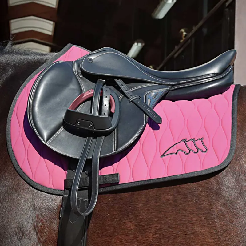 Equiline X-Cel Breakaway Jump Stirrups - Pink-1