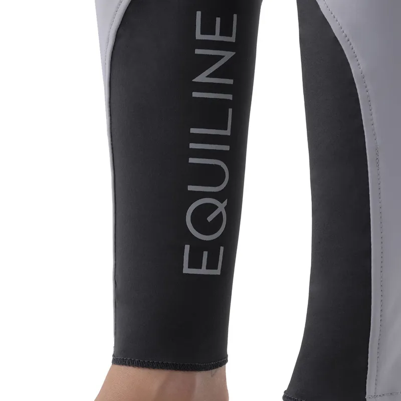 Equiline Edrifh High Waist Full Grip Ladies Breeches - Quicksilver-3