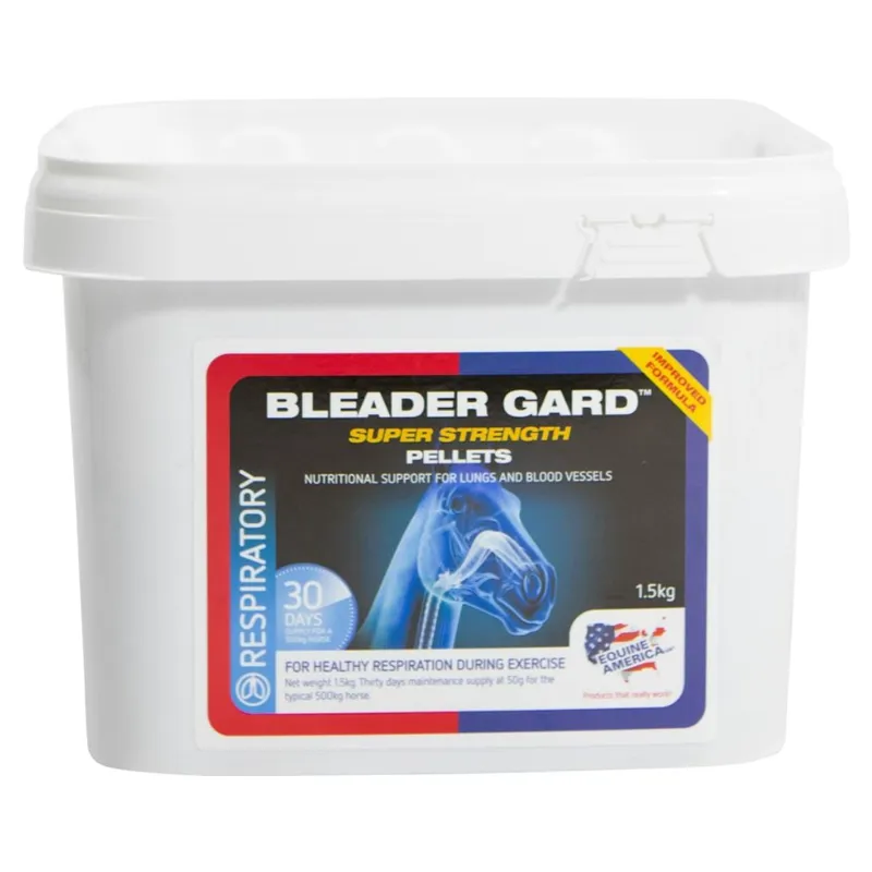 Equine America Bleader Gard Super Strength Respiratory Pellets