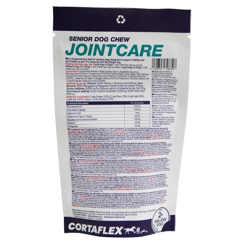 Equine America Cortaflex Senior Jointcare Dog Chews-5