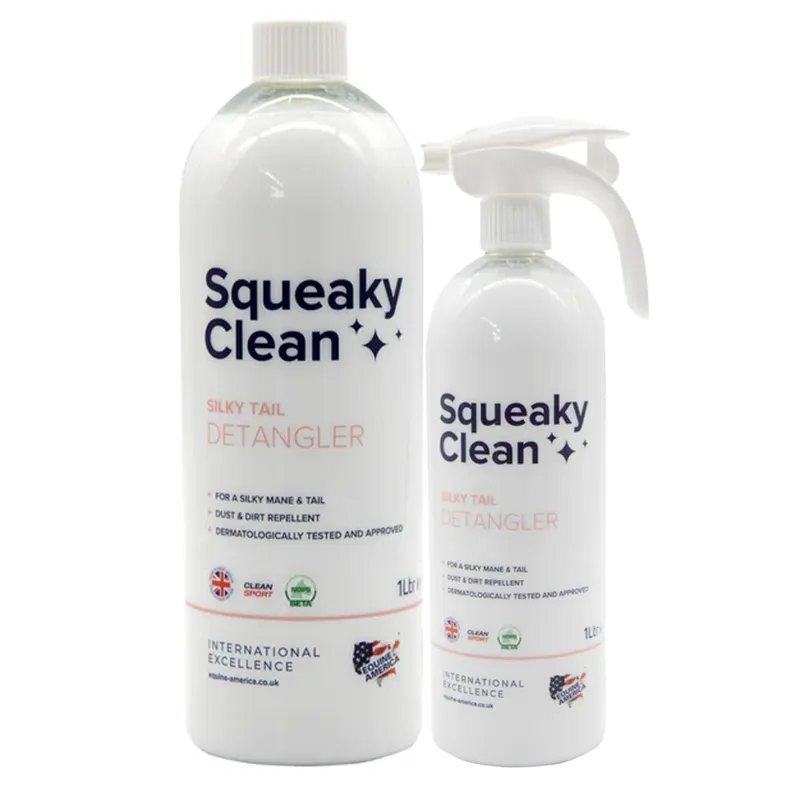Equine America Squeaky Clean Silky Tail Detangler