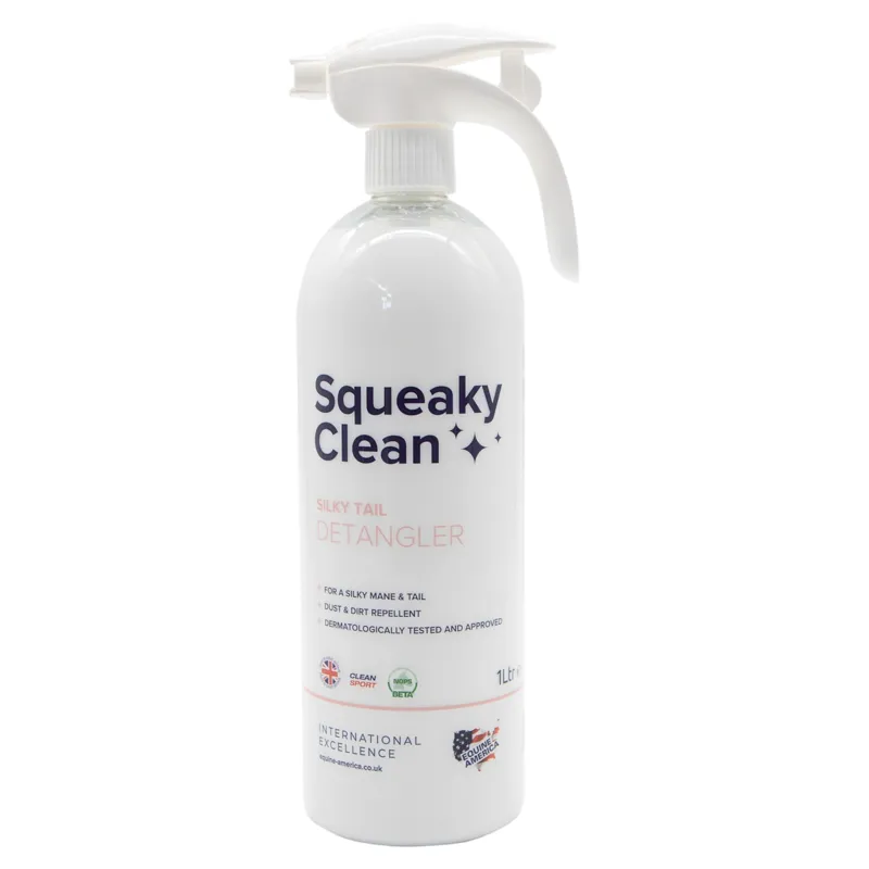 Equine America Squeaky Clean Silky Tail Detangler-1
