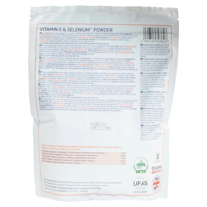 Equine America Vitamin E and Selenium Powder-3