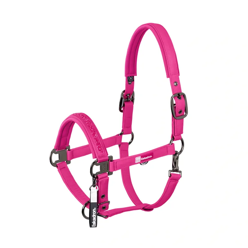 Eskadron Dynamic Sparkle Double Pin Headcollar - Lipstick