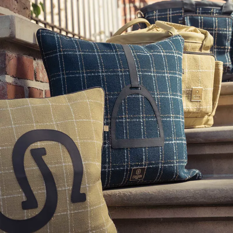 Eskadron Heritage Boucle Pillow Cover - Navy-1