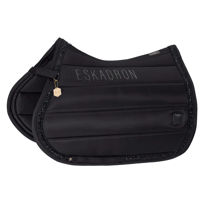 Eskadron Heritage HighGloss Jewel Jump Saddlecloth - Black