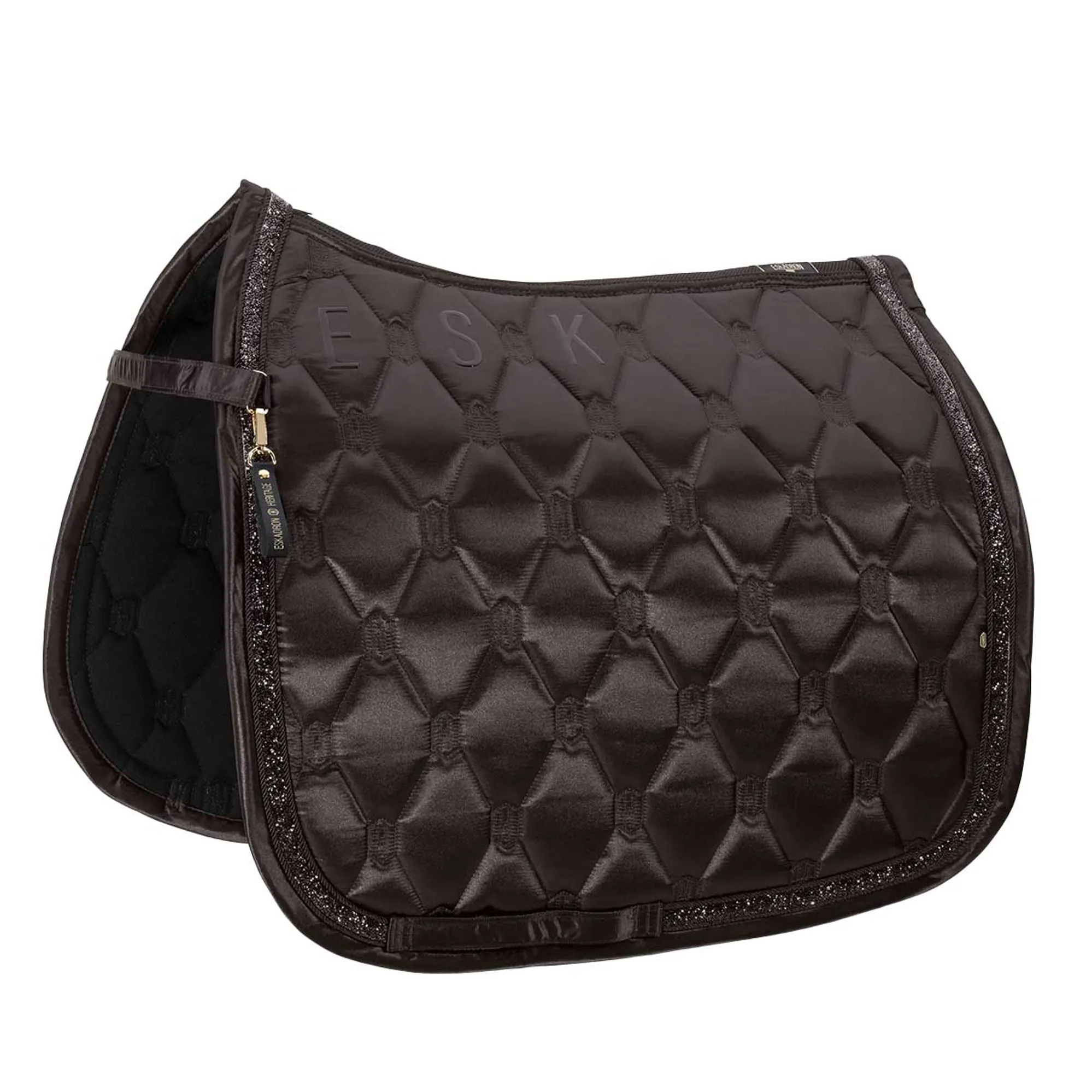 Heritage AW24 Softshell Tapis de selle de dressage Black P Heritage AW24 Softshell Tapis de selle de dressage Black P