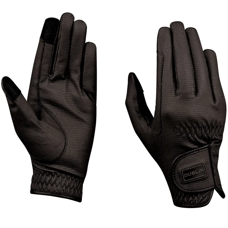 Dublin Junior Everyday Riding Gloves - Black