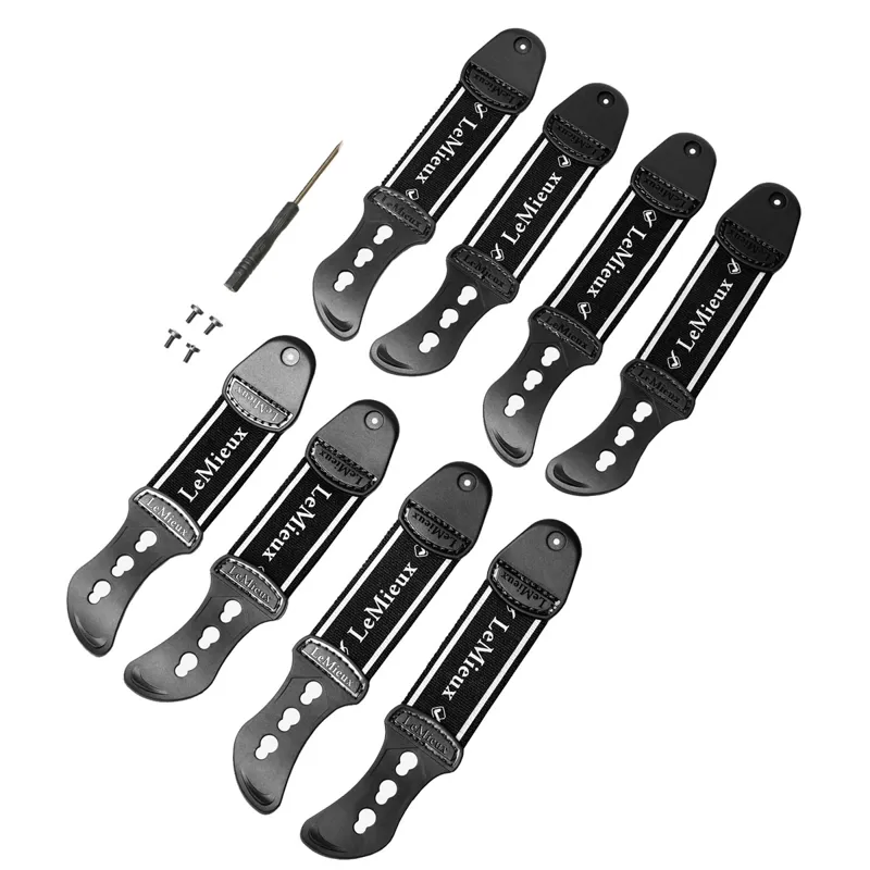 LeMieux Exo-Flex Tendon Boots Spare Strap Set - Black