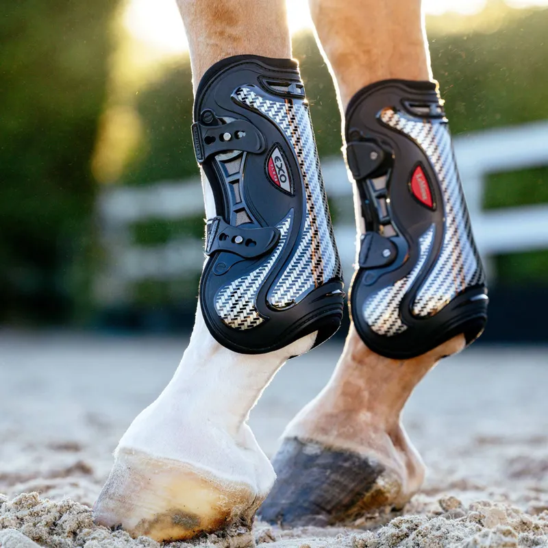 LeMieux Exo-Flex Tendon Boots - Black-3