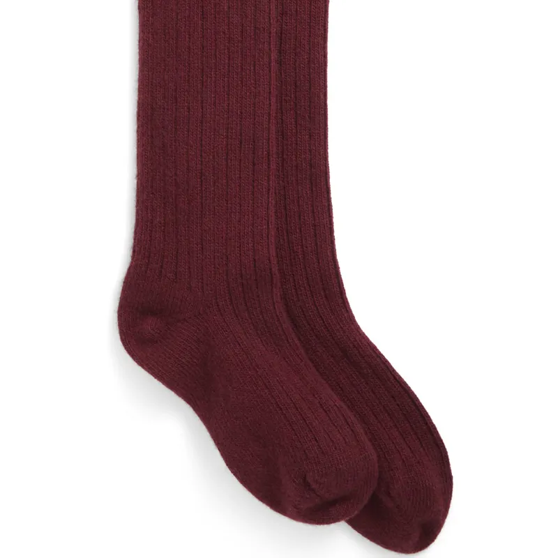 Fairfax and Favor Explorer Merino Wool Ladies Knee High Socks - Ruby-3