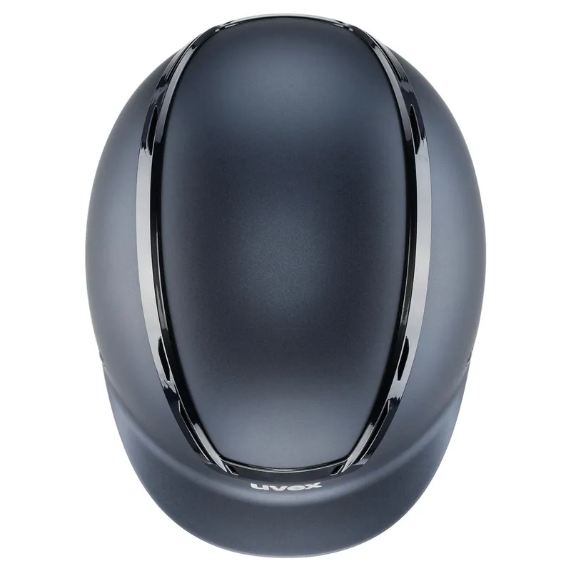 Uvex Exxeed Active Riding Hat - Navy-4