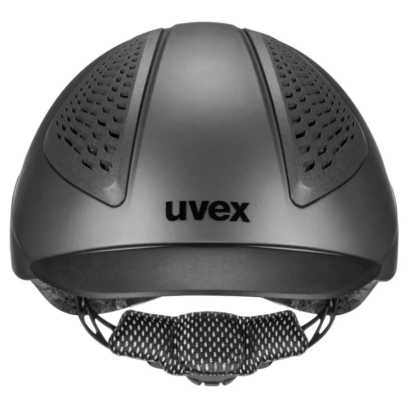 Uvex Exxential III Riding Hat - Anthracite Matt-2