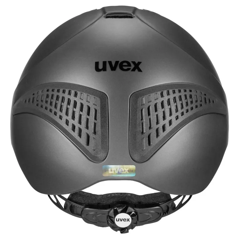 Uvex Exxential III Riding Hat - Anthracite Matt-1