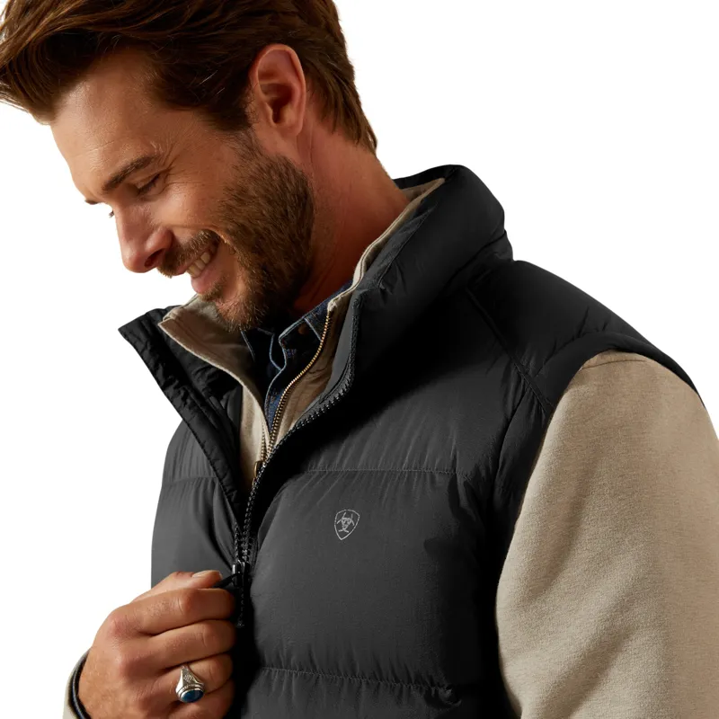 Ariat UltraPuff Mens Insulated Down Gilet - Black-3