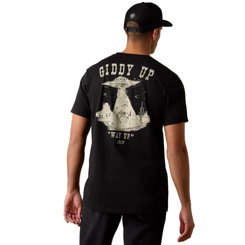Ariat Cowboy Way-Up Mens Tee - Black