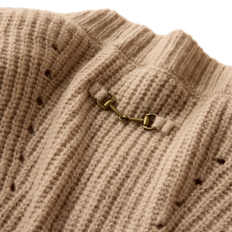 Ariat Country Blaydon Womens Sweater - Oatmeal-3