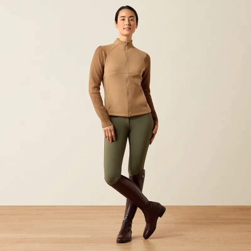 Ariat Skadi Womens Full Zip Sweatshirt - Tiger's Eye-4