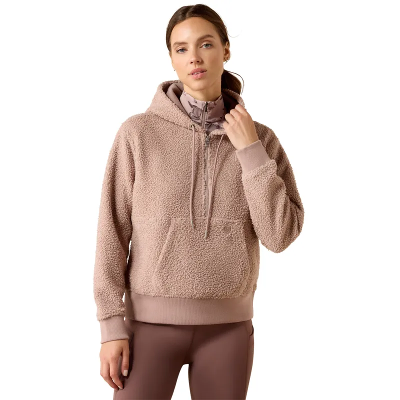 Ariat Orinda Womens Borg Hoodie - Sphinx-1