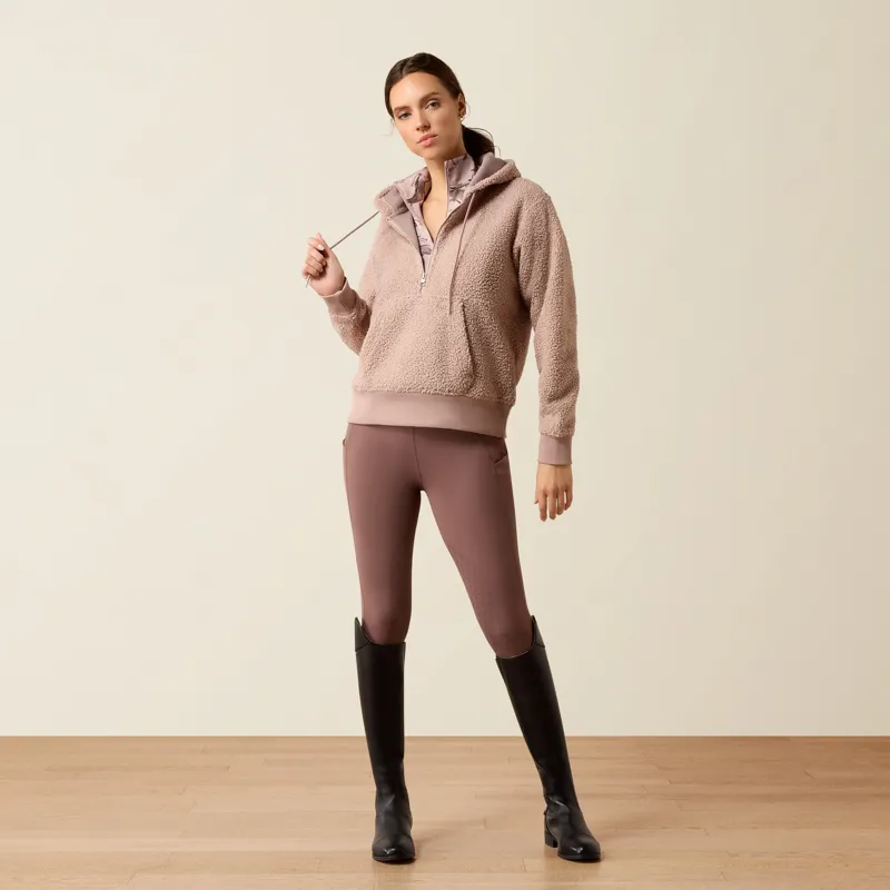 Ariat Orinda Womens Borg Hoodie - Sphinx-5