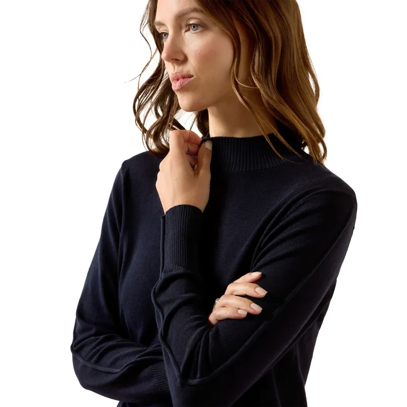 Ariat Coney Womens Sweatshirt - Show Navy-2