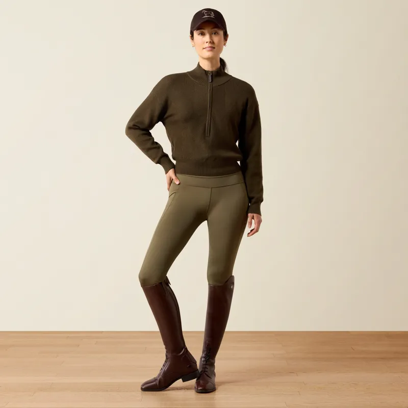Ariat Foxleigh Womens 1/2 Zip Sweatshirt - Earth-5