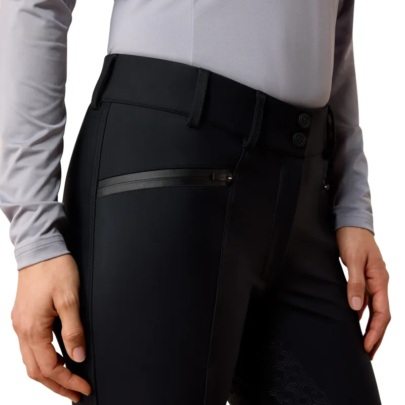 Ariat Troika Waterproof Full Grip Womens Breeches - Black-7
