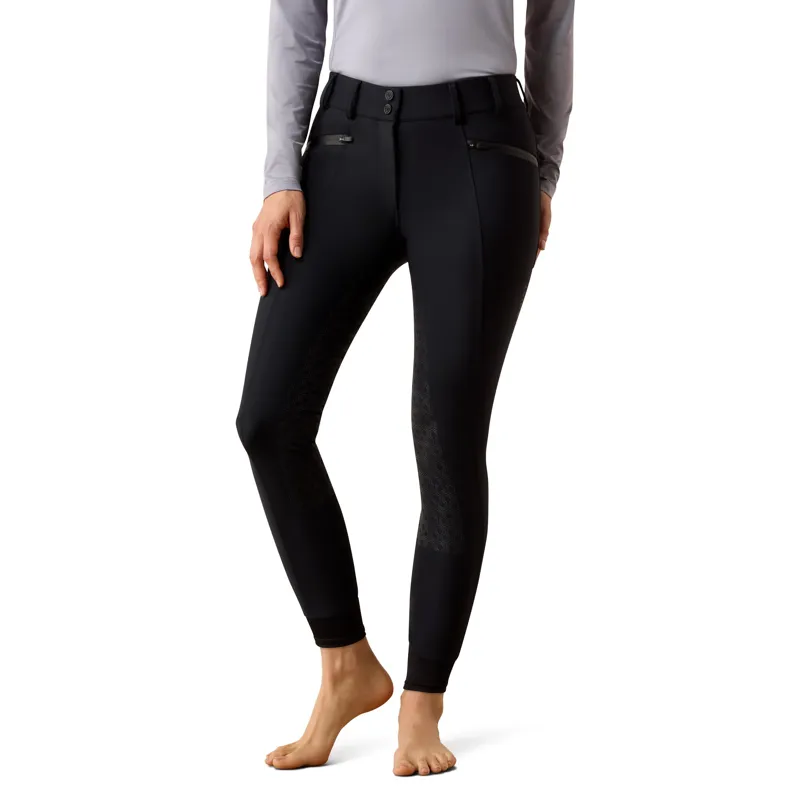 Ariat Troika Waterproof Full Grip Womens Breeches - Black