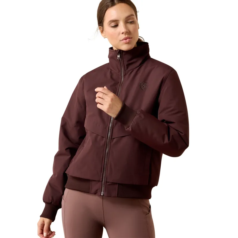 Ariat Stable 2.0 Insulated Womens Jacket - Chocolate Plum-1