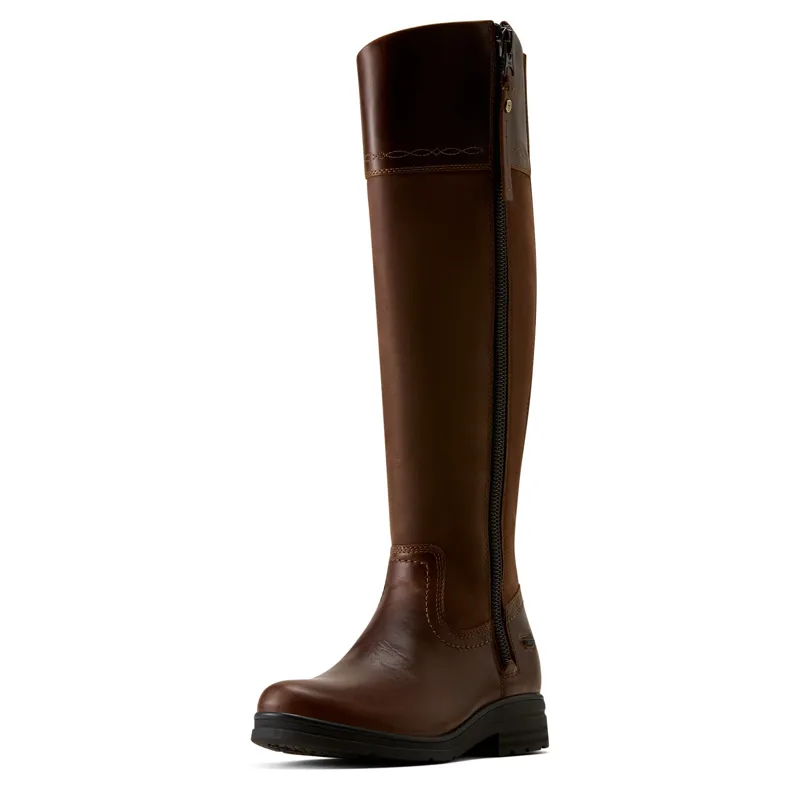 Ariat Windsor Womens Waterproof Country Boots - Tobacco Brown-5