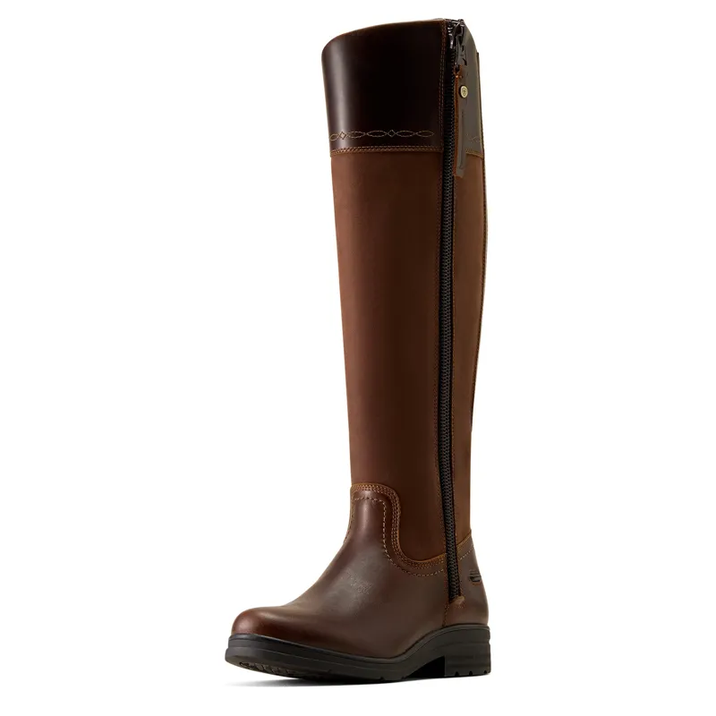 Ariat Windsor Womens Waterproof Country Boots - Tobacco Brown