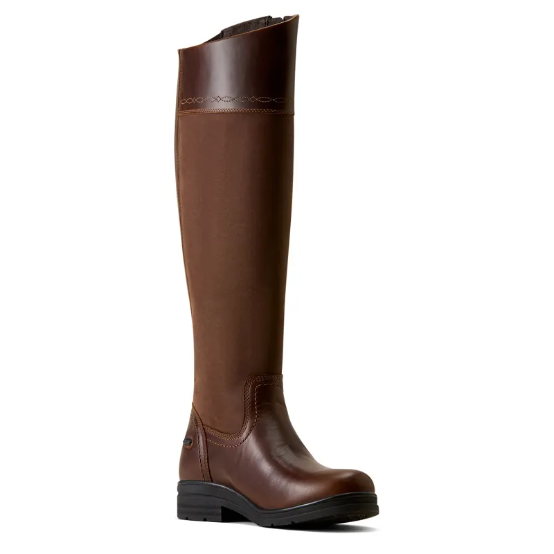 Ariat Windsor Womens Waterproof Country Boots - Tobacco Brown-4