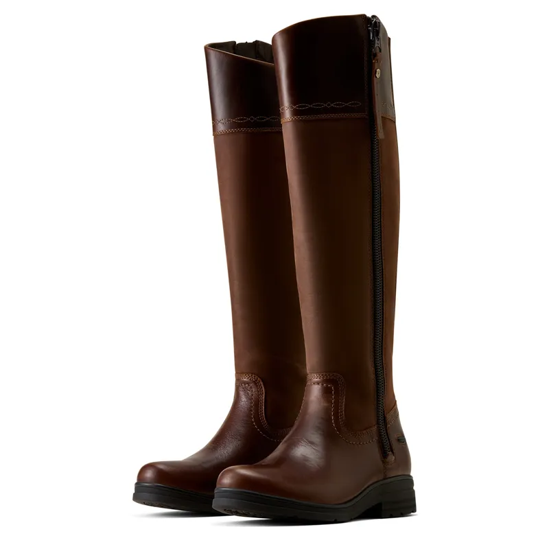 Ariat Windsor Womens Waterproof Country Boots - Tobacco Brown-7