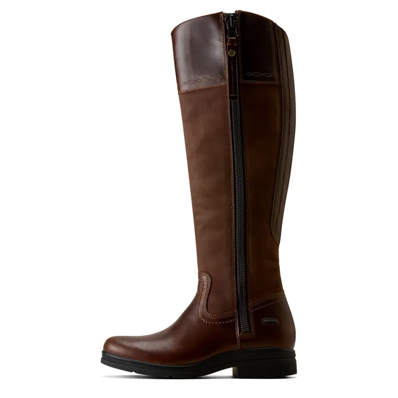 Ariat Windsor Womens Waterproof Country Boots - Tobacco Brown-3