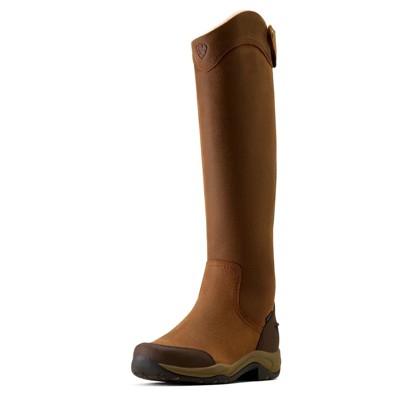 Ariat Telluride Tall Sherpa Waterproof Womens Boots - Barn Brown